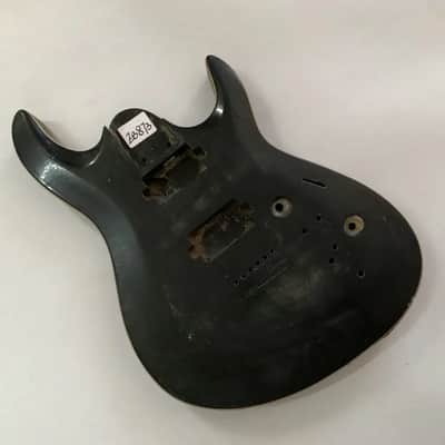 Black DIY Project HH Guitar Double Cutaway Body image 1
