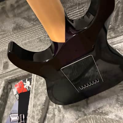 ESP LTD SH-7 Evertune Brian (Head) Welch Signature 2017 - Present - See Thru Purple image 5