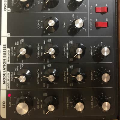 Moog Minimoog Voyager signed, w/ hard & soft case image 5