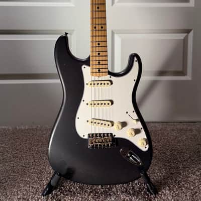 Fender 2024 Limited Bone Tone ‘69 Stratocaster Journeyman Relic - Aged Charcoal Frost Metallic image 1