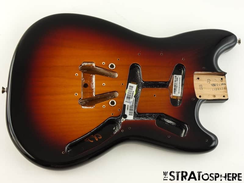 Fender American Performer Mustang Series BODY, USA Guitar 3 Color Sunburst image 1