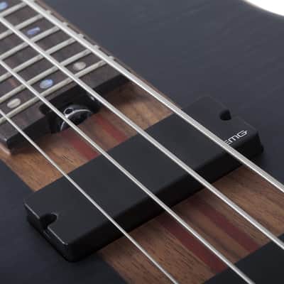 Schecter Charles Berthoud CB-4 LH See Thru Black Satin image 9