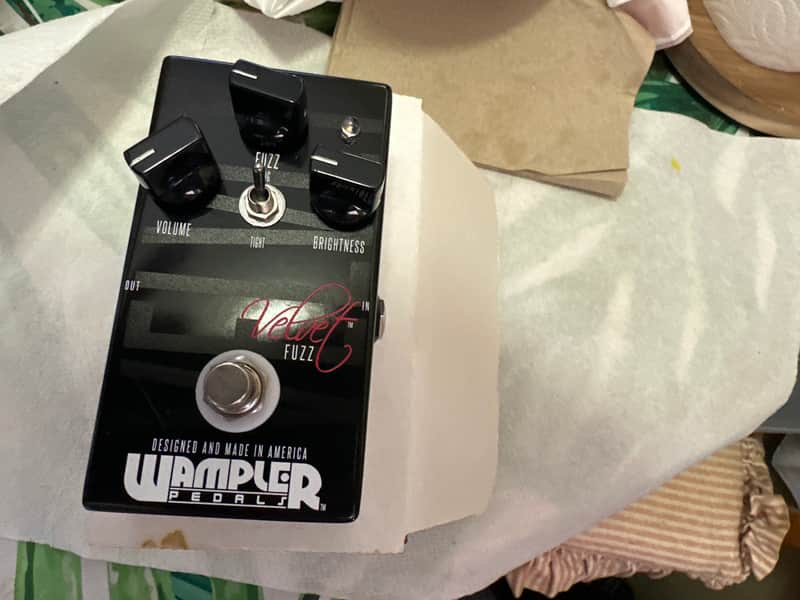 Wampler Velvet Fuzz 2010s - Black image 1
