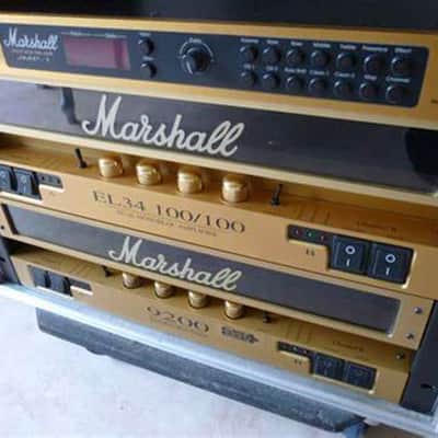 Marshall 9100, 9200, EL34 100/100, EL34 50/50 Dual Monoblock PowerAmp - Plexi Faceplate (NOS) image 4