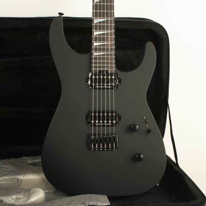 Jackson American Series Soloist SL2 DX HT Ebony Fingerboard Satin Black JAS2550582 image 1