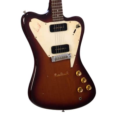 1965 Gibson Firebird I Non Reverse - Sunburst - No Breaks! Original Vintage Electric Guitar - USED image 2