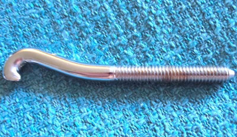 LP Tambora Tuning Lug Tension Rod J-Hook - NOS image 1