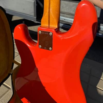 Fender Precision Reissue 57 1982 - Fullerton - Fiesta Red image 5