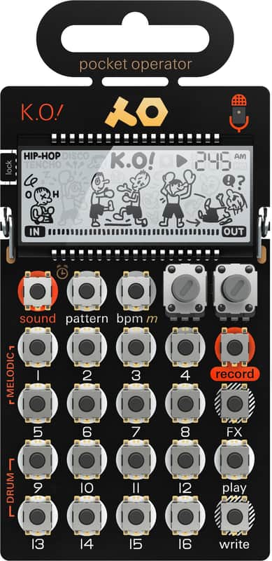 Teenage Engineering PO-33 KO! Pocket Operator Micro Sampler image 1