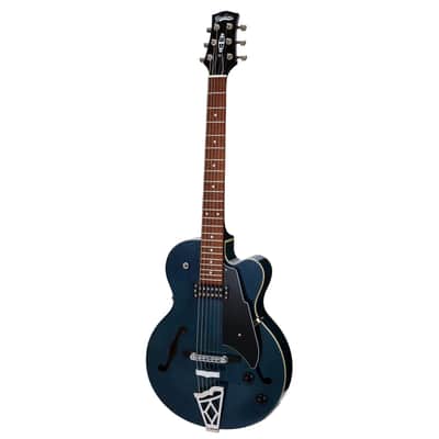 Vox VGA-3D Giulietta Archtop - Trans Blue Inc Gig Bag image 1