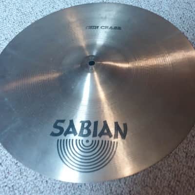 VINTAGE SABIAN 18" THIN CRASH EARLY 80S BEAUTIFUL ORIGINAL INK STAMPS Sounds Great ! 1325 G image 17