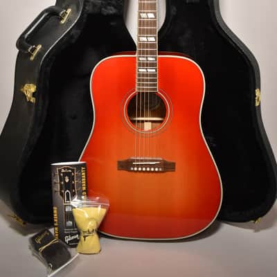 2018 Gibson Hummingbird Standard Cherry Sunburst Electro-Acoustic w/OHSC image 1