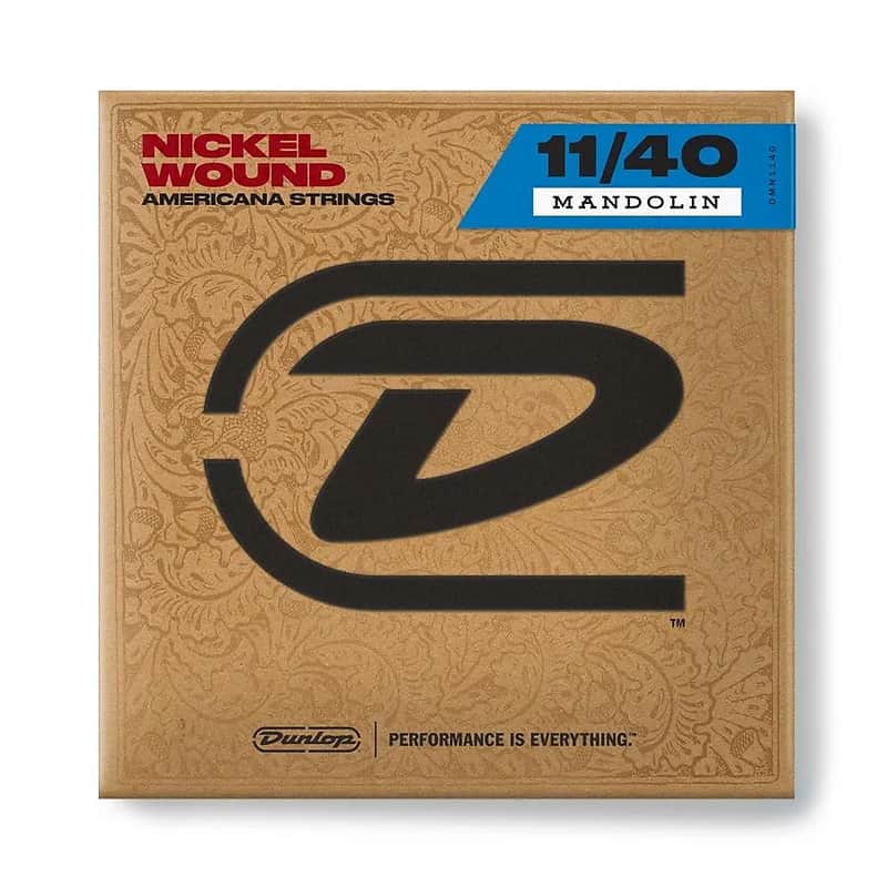 Dunlop DMPS11 Plain Nickel Wound Mandolin String - 0.011 image 1