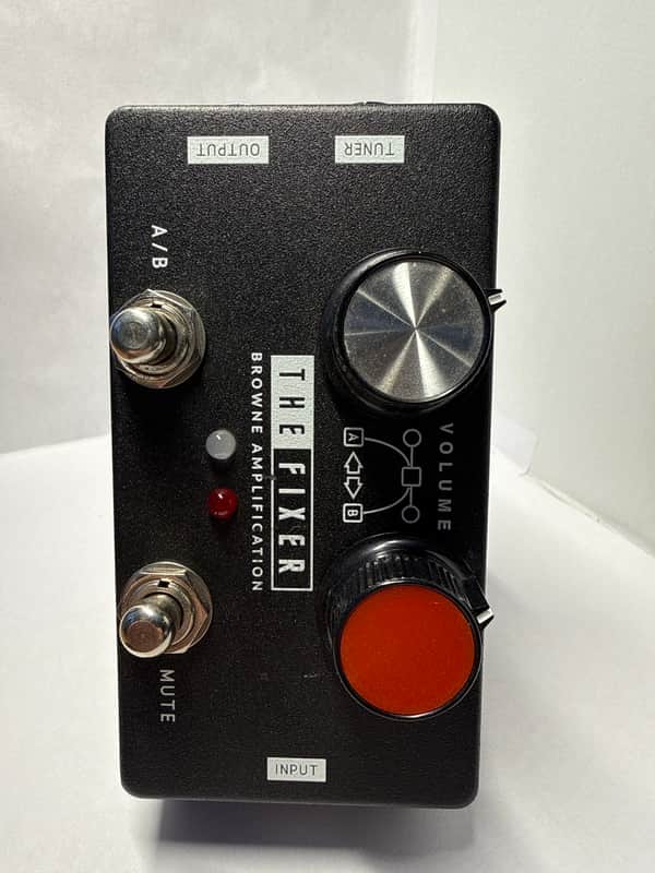 Browne Amplification The Fixer Dual Boost / Buffer 2022 - Present - Black image 1