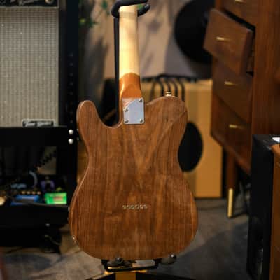 Handmade 60s T‑Style Custom 2026 – Walnut Shellac Semi‑Matte Light Relic image 8