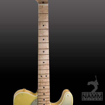2023 Fender NAMM Display Masterbuilt NOS Gold Leaf Bigsby Telecaster by Nick Saccone Brand New! image 15