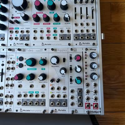 Mutable Instruments eurorack modules collection in Intellijel 7U 104hp case image 2