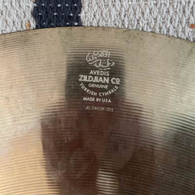 Zildjian 18" A Custom Fast Crash Cymbal 2007 - Brilliant image 2