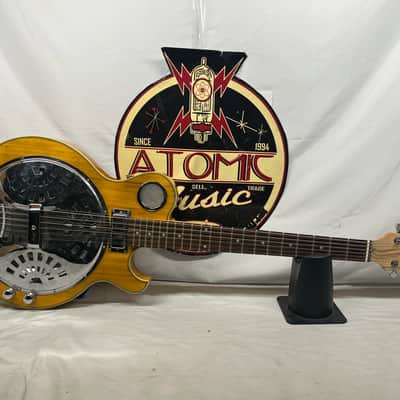 Galveston Singlecut Acoustic Electric Resonator Guitar image 1