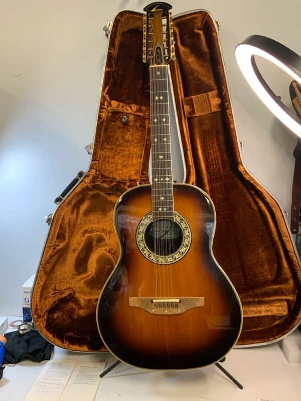 ovation 1618 12弦 ビンテージ エレアコ ovation 1618 12弦 ビンテージ エレアコ
