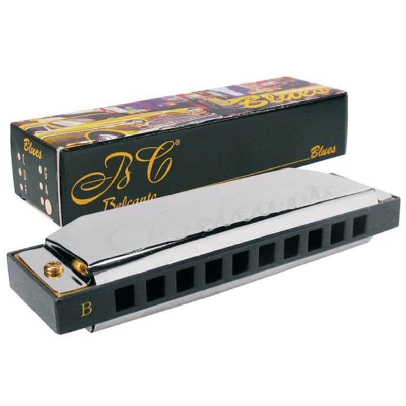 Belcanto Diatonic Harmonica Mouth Organ Harp Key B HRM-20-B image 1