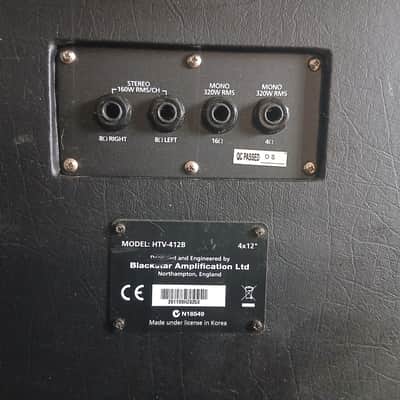 Blackstar HT Club 50 mk 1 head amp. And a 4x12 Speaker Cabinet Blackstar 2000s - Black image 4