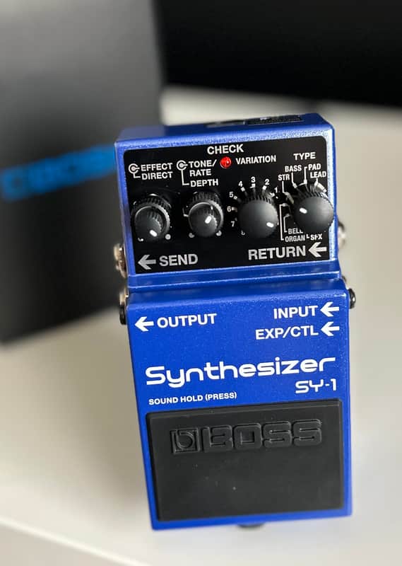 Boss SY-1 Synthesizer 2019 - Present - Blue image 1