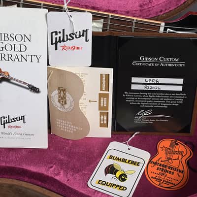 Gibson Les Paul 1958 Standard Reissue Iced Tea Burst VOS #822026 2012 image 16