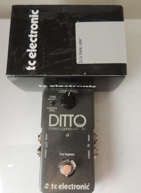TC Electronics Ditto Stereo Looper Effects Pedal Phrase Sampler Free USA Ship image 1