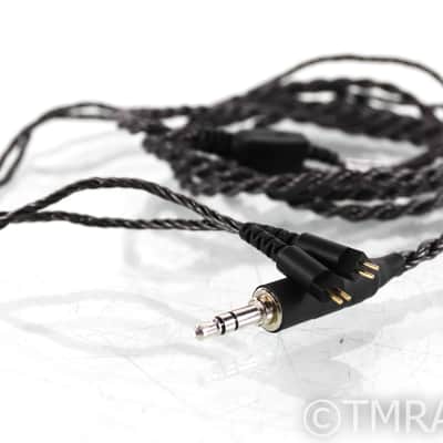 Moon Audio Silver Dragon V2 2-Pin IEM Headphone Cable; 52in; 0.78mm image 1