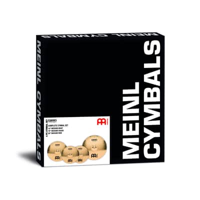 Meinl Cymbals CC-CS1 Classics Custom Brilliant Complete Cymbal Set image 12