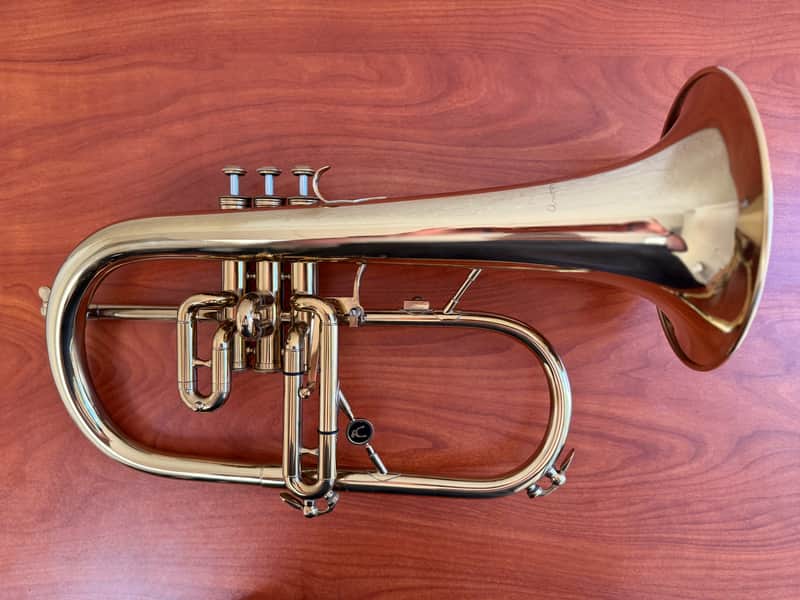Excellent Courtois 154 Bb Flugelhorn w/Case image 1