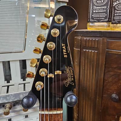 1980 Fender "The Strat" Black with matching headstock image 5