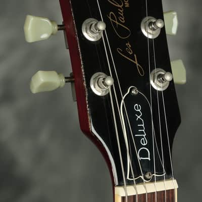 1999 Gibson Limited Edition Les Paul DELUXE Wine Red flame maple top image 9