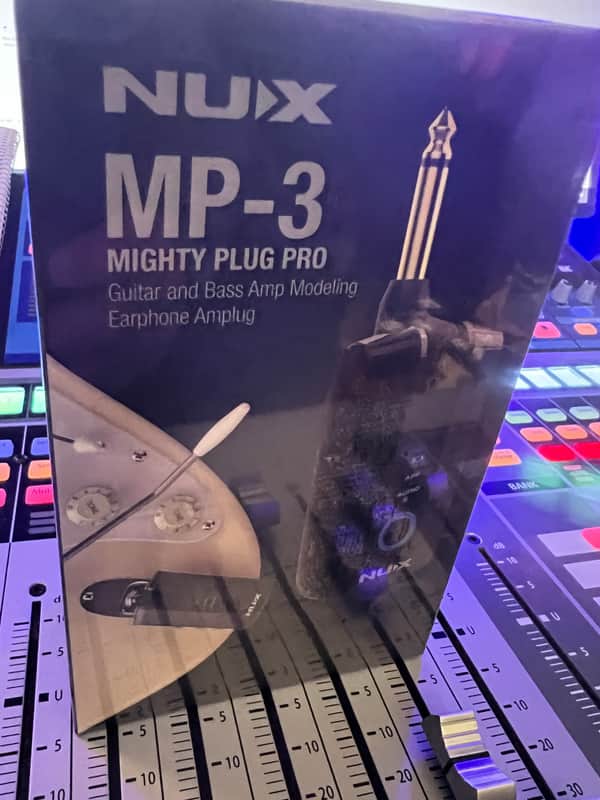 NuX MP-3 Mighty Plug Headphone Preamp with Amp Modeling image 1