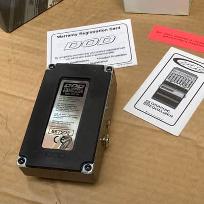 DOD Equalizer FX40B bass equalizer with orignal box image 4