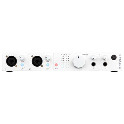 Arturia MiniFuse 4 Portable 4-in/4-out USB-C Audio Interface - White