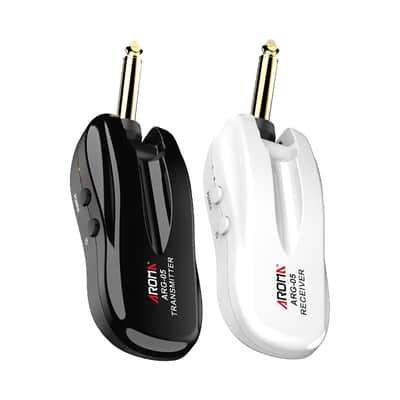 Aroma 5.8G Guitar Wireless System Transmitter Receiver Built-in Rechargeable Battery,price include the import duty for US buyer image 9