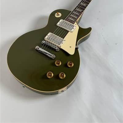 2024 Gibson Les Paul '57 Light Aged Olive Drab image 8