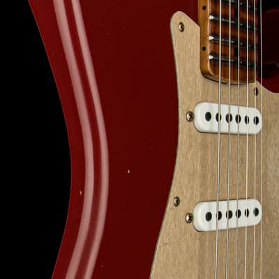 Fender Custom Shop Limited Edition 1954 Roasted Stratocaster Journeyman Relic - Cimarron Red #0482 image 10