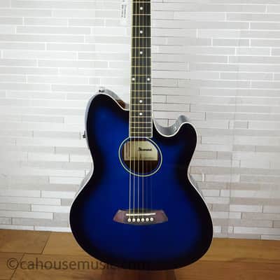 Ibanez TCY10E-TBS Talman - Trans Blue Sunburst image 12