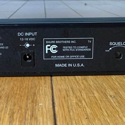 Shure Marcad VHF True Diversity Handheld Microphone System, 177.600 Mhz, Excellent Condition image 6