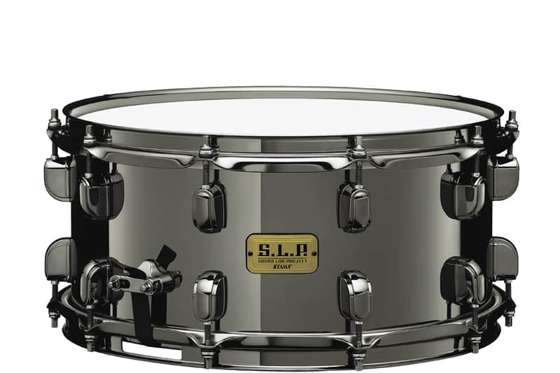 Tama LBR1465 SLP Series Black Brass Snare Drum 14"x6.5" image 1