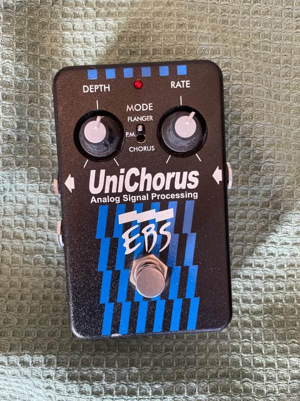 EBS UniChorus Analog Signal Processing Pedal 2010s - Black image 1