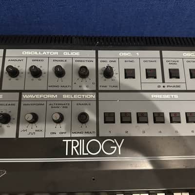 Crumar Trilogy 1970s Polyphonic Synth Rare analog SOUNDS!