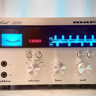 πΆβ¨ Marantz 2230 Vintage Stereo Receiver β Serviced/Cleaned, LED Dial, Original Metal Case, Tested Working image 7