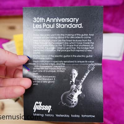 Gibson 30th Anniversary Les Paul 1982 - Goldtop image 20