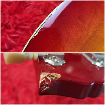 1984 Yamaha LP-400 Lord Player Les Paul Standard - Red Cherry Sunburst - All Original - Made In Japan - MIJ image 20