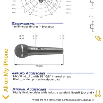 Rare Old Beyerdynamic M-05 MO5 Supercardioid Microphone image 4