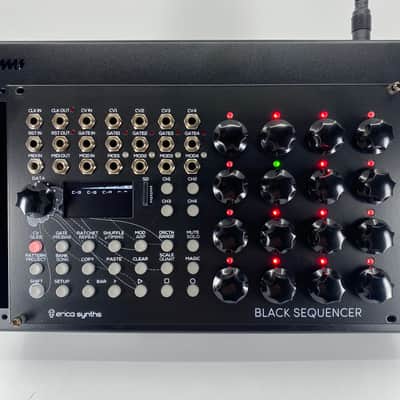 Erica Synths Black Sequencer Eurorack Module 2014 - 2020 - Black image 1